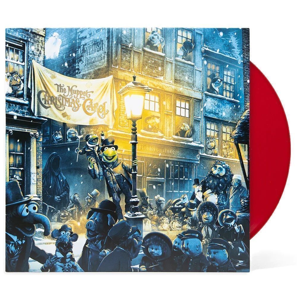 The Muppet Christmas Carol  Vinyl Soundtrack Ghost Of Christmas Past RED​